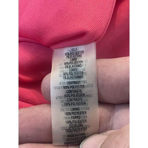 Vince Camuto Multicolor Geometric Print Sleeveless Sheath Pencil Dress Size 6 - Picture 10 of 10